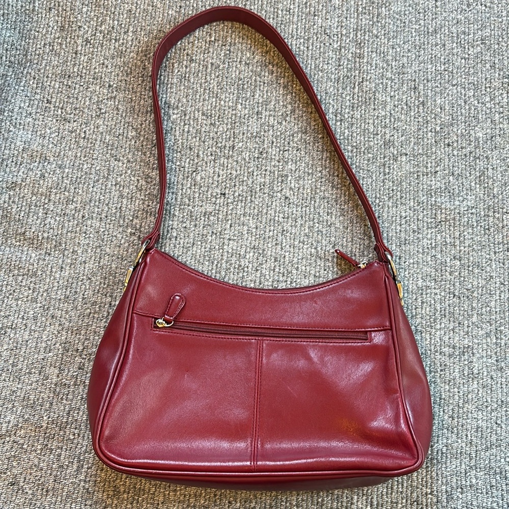Red Leather Purse